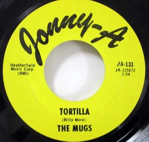 The MUGS 45 Tortilla / Music To Think By JOHNNY A R&B Instr. MINT- #2650 - Imagen 1 de 2