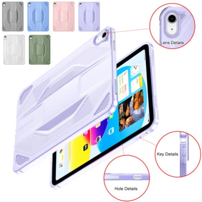 For iPad 5th 6th Generation Air 1 2 Pro 9.7" Mini 6 Shockproof Case Clear Cover - Image 1 of 4