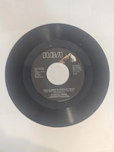 Charley Pride You Almost Slipped My Mind 45 RPM Vinyl Record Tested No Skips VG+ - Picture 1 of 4