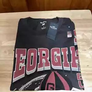 Hollister Georgia Bulldogs Graphic Tee - Small - Picture 1 of 4