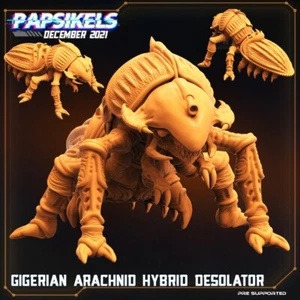 Gigerian Arachnid Desolator | Dropship Troops | Monster | Papsikels | 32mm Scale - Picture 1 of 2