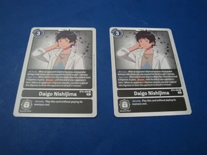Digimon Daigo Nishijima BT9-089 U x 2 NM/M (X Record) - Picture 1 of 2
