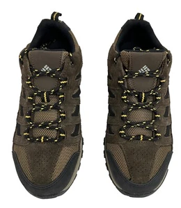 Columbia Hombres Crestwood Senderismo Impermeable Marrón Oscuro, Zapatos Panadero Talla 8 Nuevos - Imagen 1 de 13