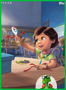 Topps Disney Collect Bonnie & Forky Toys United Box Rare @GDL - Bild 1 von 3