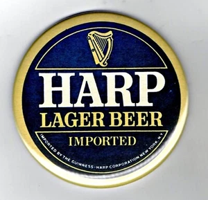 Harp Jumbo Fridge Magnet Beer Bar Ale 3" 75mm blade Sub pub lager Irish Guinness - Foto 1 di 4