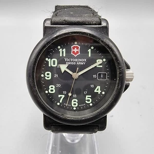 Reloj Victorinox Swiss Army Renegade Hombre 38mm Esfera Negra Tono Negro Fecha Nuevo Batt - Imagen 1 de 12