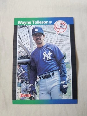 1989 Donruss Wayne Tolleson New York Yankees #659 - Image 1 of 2