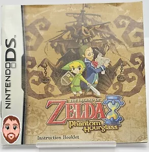 Legend Of Zelda Phantom Reloj de Arena Nintendo DS Solo Manual *¡Sin Juego ni Estuche!* - Imagen 1 de 2