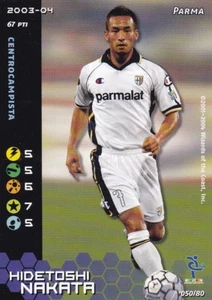 FOOTBALL CHAMPIONS 2003/2004 - HIDETOSHI NAKATA - 050/80 - PARMA - Foto 1 di 1