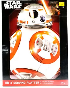 Disney Star Wars BB-8 Droid Serving Platter Melamine - ThinkGeek - Brand New - Picture 1 of 3