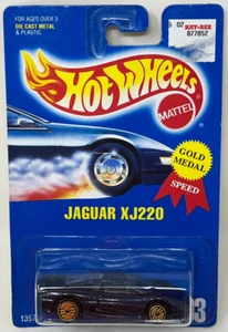 Hot Wheels 1991 - Jaguar XJ220 #203 - Gold Medal Speed - New Sealed #13579 - Picture 1 of 6