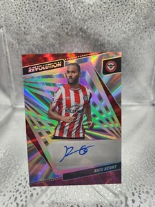 2022-23 Revolution Premier League Rico Henry Autographed Brentford Auto /50 - Picture 1 of 3