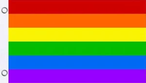 Rainbow Flag Pride Mardi Gras LGBTQIA - Picture 1 of 2