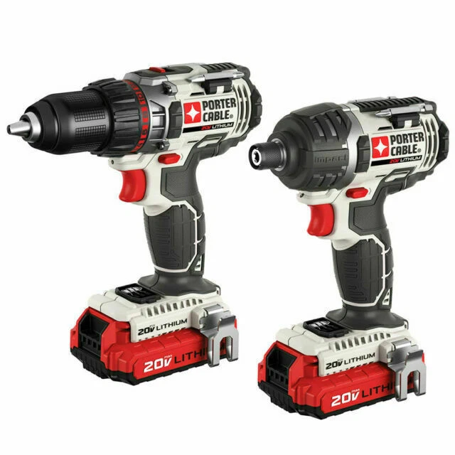 PORTER-CABLE 20V MAX Lithium 2 Tool Combo Kit