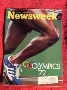 NEWSWEEK MAGAZINE SEPTEMBER 11 1972 OLYMPICS '72 GEORGE MCGOVERN - Foto 1 di 1