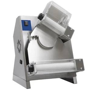Teigausroller 40cm Teigrollmaschine schräg Pizzateigausroller rund Teigroller - Bild 1 von 1