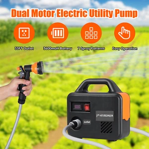 Cordless Water Transfer Pump 200GPH Portable Electric Utility Pump 21V Battery - Picture 1 of 11