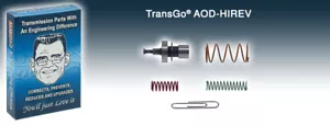 1980-UP AOD FIOD Ford Transmission High-Rev Governor Kit TransGo (AOD-HIREV) - Picture 1 of 3