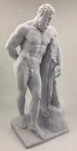 Farnese Hercules - Greek Mythology Sculpture - 3D Printed Roman Figure - Picture 1 of 9