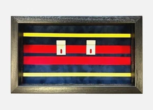 Royal Logistics Corps Medal Case. Black Frame - Picture 1 of 5