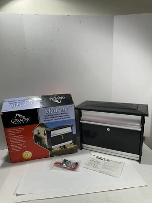 Gibraltar Mailsafe Lockable Security Wall Mount Mailbox MSK00000 - NO KEY Read* - Image 1 of 4