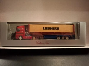 HERPA Container-Sattelzug 40'FLATRACK LIEBHERR - Bild 1 von 4