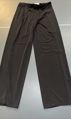 JM Collection Women's Knit Dressing Wide Leg Pants Black XS - Image 1 of 4