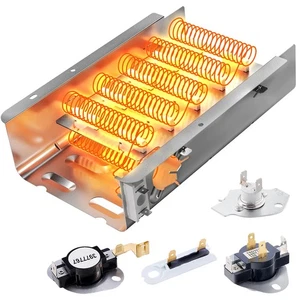 Aggiornato 279838 Kit Elemento Riscaldante Asciugatrice, 5400W 240V, Compatibile con Whirlp... - Foto 1 di 5