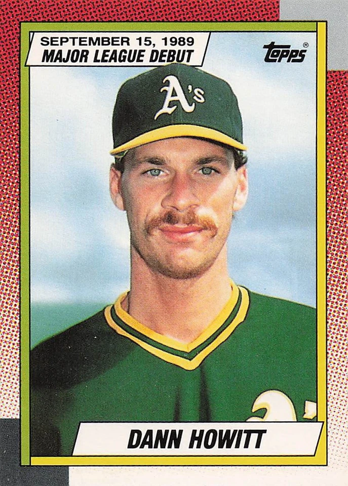 1990 Topps Major League Debut 1989 #62 Dann Howitt - Image 1 of 2