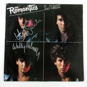 Álbum de discos LP firmado por Coz Canler & The Romantics en calor con 3 AUTOS - Imagen 1 de 3