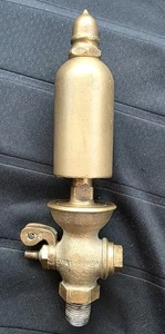 Vintage Antique Brass Lunkenheimer Steam Whistle 1 1/2 - Picture 1 of 4