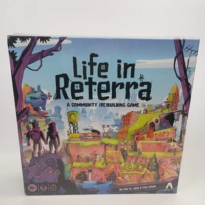 Life in Reterra Board Game A Community (Re)Building Avalon Hill Hasbro Brand NEW - Image 1 of 4