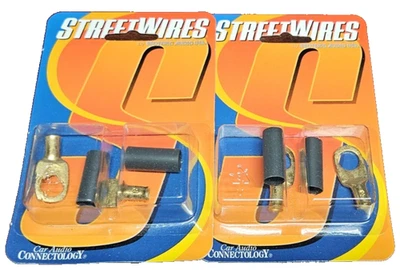 STREETWIRES 3/8" 10/8 AWG POWER RINGS 2 PACKS MADE IN USA 02030 - Image 1 of 2