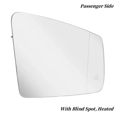 Espejo retrovisor térmico de vidrio con punto ciego lado derecho para Mercedes-Benz GLA250 CLA250 EE. UU. Foto 1 de 4