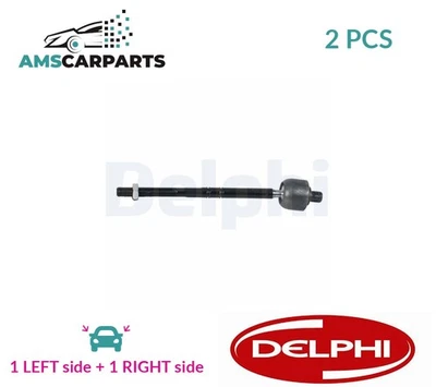 TIE ROD AXLE JOINT PAIR FRONT TA3601 DELPHI 2PCS NEW OE REPLACEMENT - Image 1 of 4