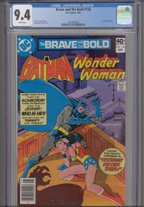 Brave and the Bold #158 CGC 9.4 1980 DC Comics Wonder Woman App - Bild 1 von 2