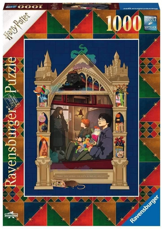 Ravensburger - Harry Potter On the way to Hogwarts 1000pc Jigsaw Puzzle - Image 1 of 1
