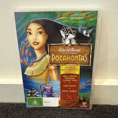 Pocahontas DVD Musical Masterpiece Edition Disney Region 4 - Image 1 of 4