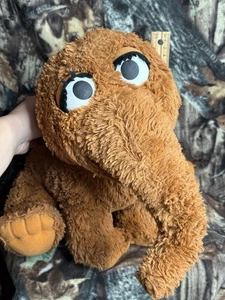 Hasbro Sesame Street Mr. Snuffleupagus 2014 18"" peluche grande etiquetas cortadas PBS niños - Imagen 1 de 6