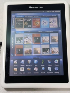 Pandigitial Novel E Reader 7" Color Model #PRD07T10WWH7 tested working - Picture 1 of 11