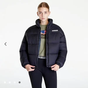 Chaqueta acolchada negra Napapijri A-Box W 2 talla mediana PVP £200 - Imagen 1 de 13