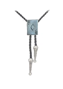 ace of diamonds poker leichte Halskette Western Krawatte Bola Bolo unisex - Bild 1 von 1