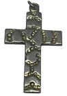 Sterling Silver 925 Crucifix Charm Pendant PPC Princess Pride Creation Not Scrap