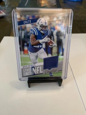 Marlon Mack Prestige 2019 Jersey Patch - Image 1 of 2