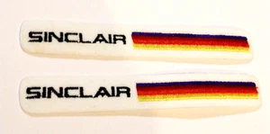 2 Vtg Sinclair Paints Company Rainbow Cloth Jacket or Hat Patch New NOS 1990s - Picture 1 of 3
