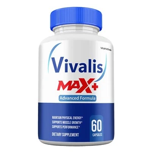 Vivalis Max+ Supplement For Men, Maximum Strength, Vivalis Max + Pills (1 pack) - Picture 1 of 6