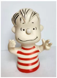 1952 Vintage Peanuts Figur Linus, Avon Seifenhalter mit Saugnapf; Badespielzeug - Bild 1 von 4