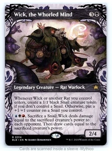 MTG Magic the Gathering Wick, the Whorled Mind (314/427) Bloomburrow NM - Picture 1 of 2