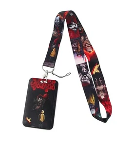 Cordino Pennywise con porta documenti - perfetto per appassionati di horror e convention - Foto 1 di 9