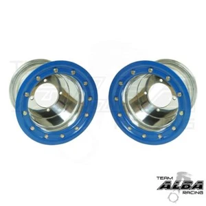 Yamaha Blaster 200 YFS200   Rear Wheels  Beadlock 8x8  3+5  4/100  Alba   P L - Picture 1 of 1
